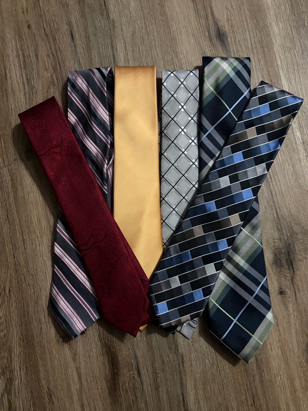 Tie Bundle - 6 Piece Set - Various Brands